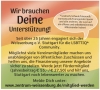 CSD Stuttgart - Stuttgart Pride - Werbepartnerschaft