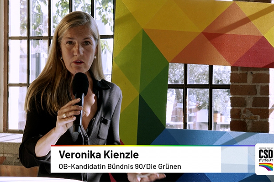 CSD Stuttgart 2020: Online-Pride OB-Wahl Talk mit &amp;quot;Veronika Kienzle&amp;quot;