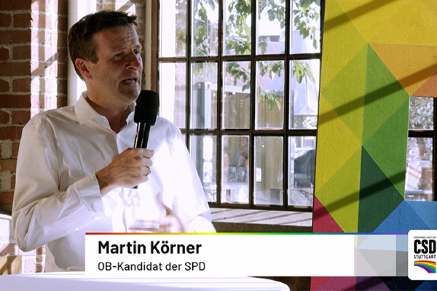 CSD Stuttgart 2020: Online-Pride OB-Wahl Talk mit &amp;quot;Martin K&ouml;rner&amp;quot;
